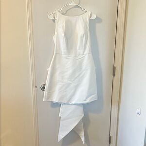 Anthropologie Sachin & Babi Reed Back Bow Mini Dress